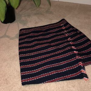 Never Worn Orange and Navy Skirt!!